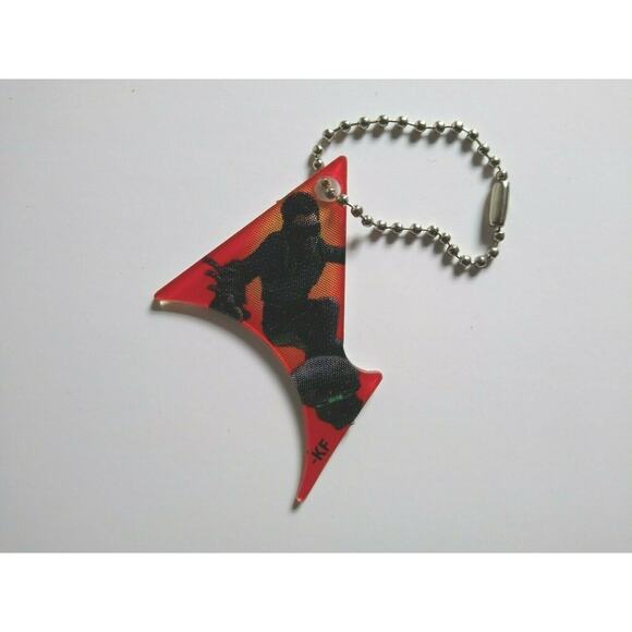 Spider-Man Pinball Machine Keychain Game Promo Green Goblin Original #5 - Picture 1 of 3